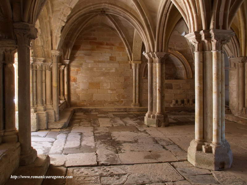 INTERIOR DE LA SALA CAPITULAR HACIA EL NORTE